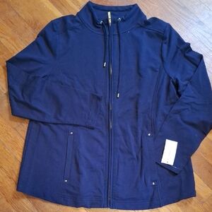 Charter Club Deep Blue Utility Jacket
